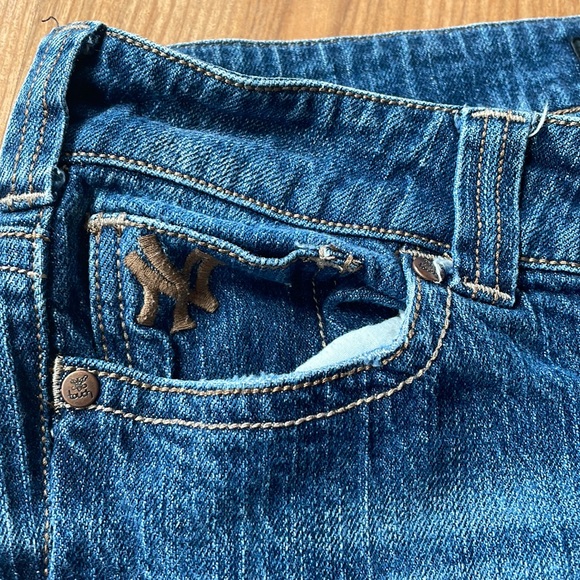 Ladies size 30 Touch New York Yankees jeans - Picture 1 of 5